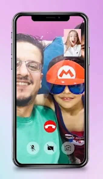 Hossam family video call me