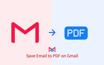 Save Email to PDF on Gmail