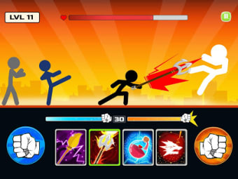 Stickman Fighter : Mega Brawl stick fight game