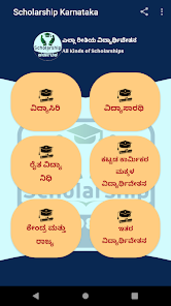 Scholarship Karnataka