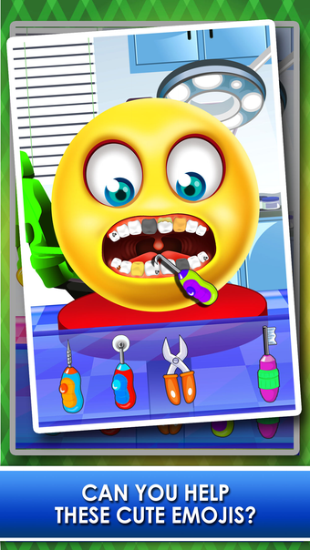 Emoji Dentist Doctor Salon - little spa kids games