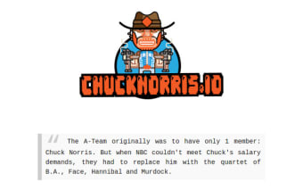 Chuck Norris Facts - chucknorris.io
