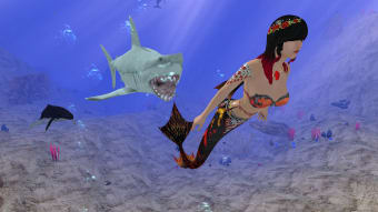 Queen Mermaid Sea Game Sims 3D