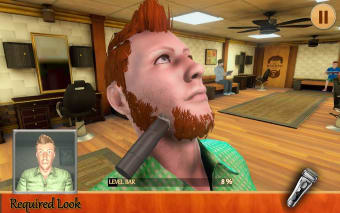 Crazy Barber shop Hair simulator Game