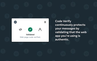 Code Verify for WhatsApp Web - Chrome