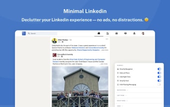 Minimal Theme for LinkedIn