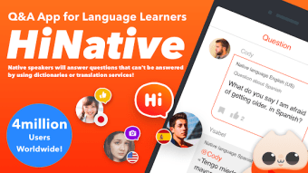 HiNative - QA App for Language Learning