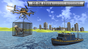 Animal Rescue Games 2020: Drone Helicopter Game
