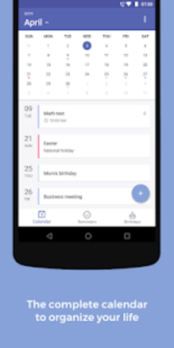 Calendar - Agenda Tasks and Events