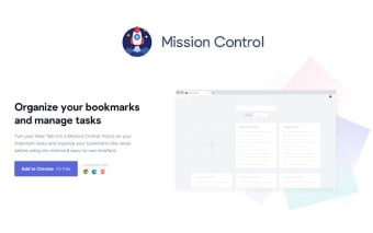 Mission Control - Bookmarks & Tasks