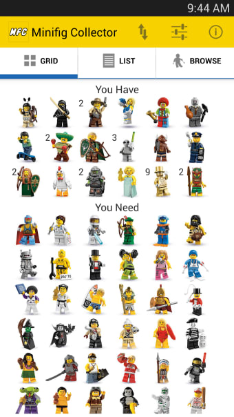 Minifig Collector for LEGO