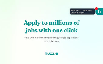 Huzzle Quick Apply-Autofill job applications