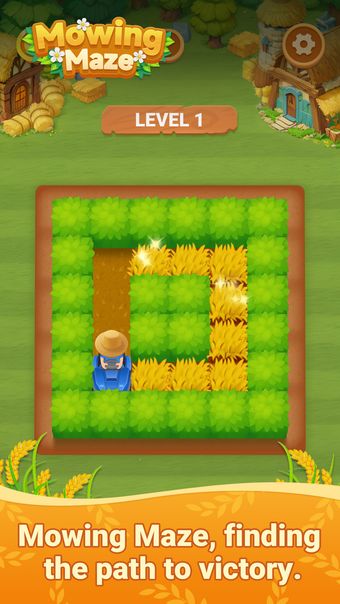 Mowing Maze - Farm Puzzle Game