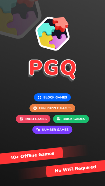 10 Puzzle Games Offline - PGQ