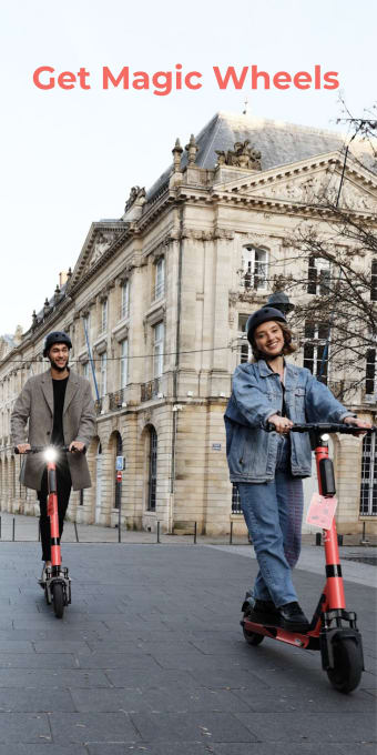 Voi  e-scooters for hire