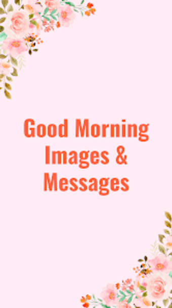 Good Morning Messages  Images