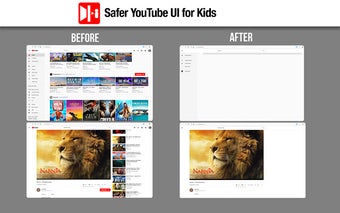 Safer YT UI for Kids