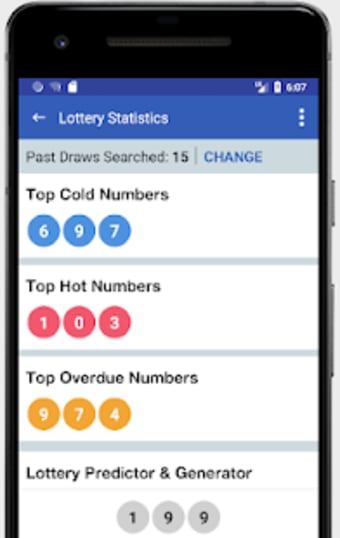 Lottery App  Lotto Numbers Stats  Analyzer