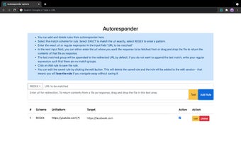 AutoResponder Chrome