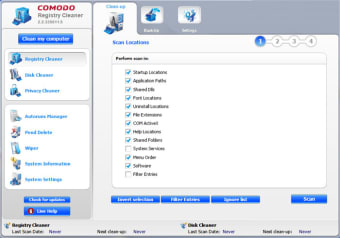 Comodo System Cleaner Portable