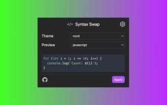 Syntax Swap