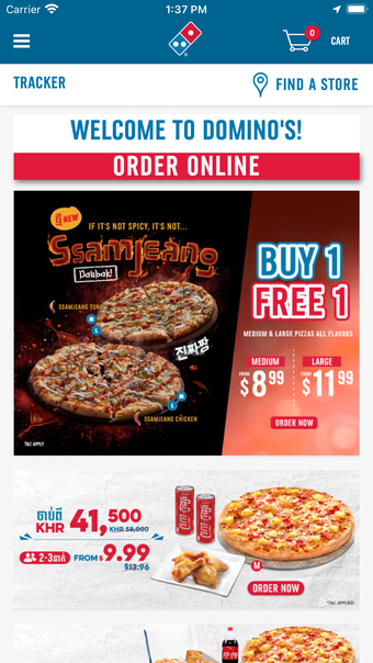 Dominos Pizza Cambodia