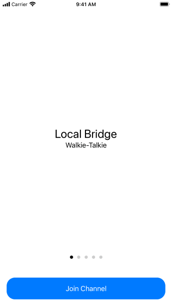 Local Bridge : Walkie-Talkie