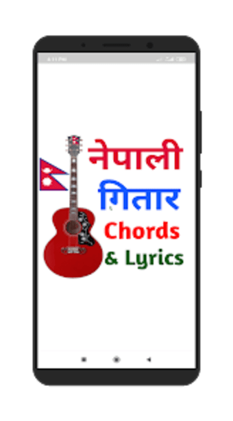 Nepali guitar chords  lyrics
