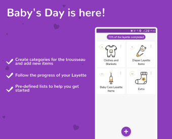 Babys Day: Baby layette list