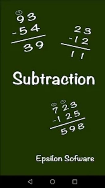 Math: Long Subtraction