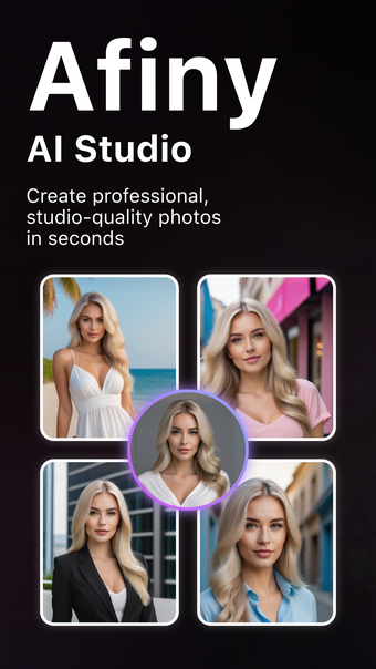 Afiny - AI Photo Studio Editor