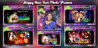 Happy New Year Photo Frames