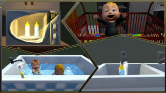 Real Mother Simulator: New Born Twin Baby Games 3D