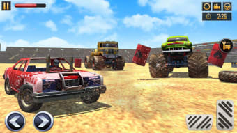 Police Monster Truck Derby Crash Stunts: Car Games
