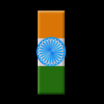 Indian Flag Letter Wallpaper