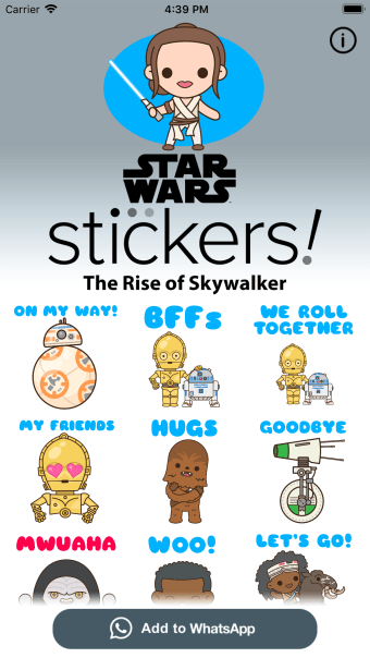 The Rise of Skywalker Stickers