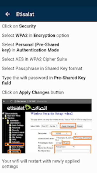 wifi password change guide