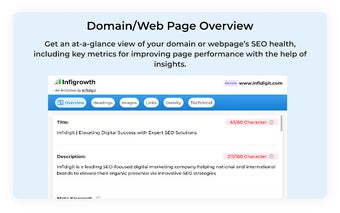 Infigrowth SEO extension: Technical and On-page SEO