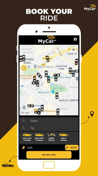 MyCar 3.0 E-Hailing  Taxi