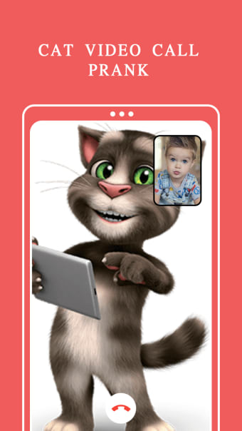 Cat Fake Video Call : Fake Call Video Cat Game