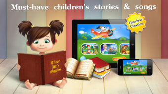 Early reading kids books - reading toddler games