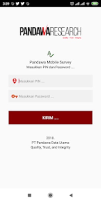 Pandawa Mobile Survey