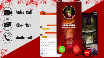 scary Superheroes:Video call