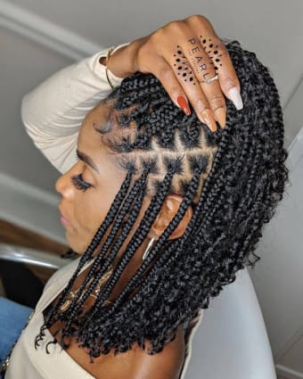 Black Women Braids Hairstyles
