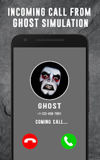 Scary Ghost Fake Video Call