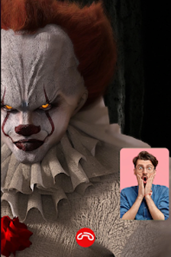 Creepy Clown Fake Video Call