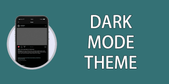 Dark Mode Theme for FaceBook
