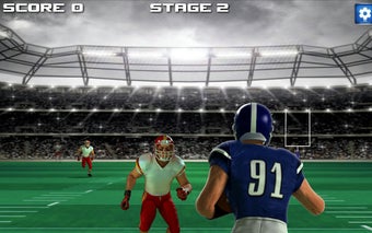 Real Football Touchdown Rush Game