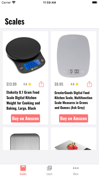 iScale: Kitchen Scale