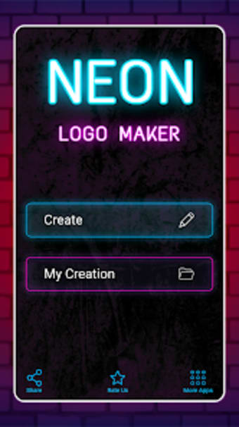 Neon Logo Maker  Design Logo